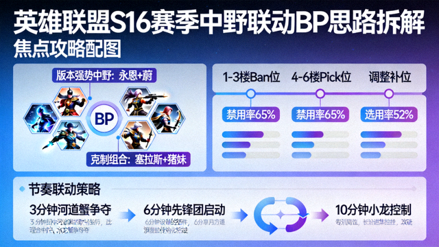 英雄联盟S16赛季中野联动BP思路拆解焦点攻略配图
